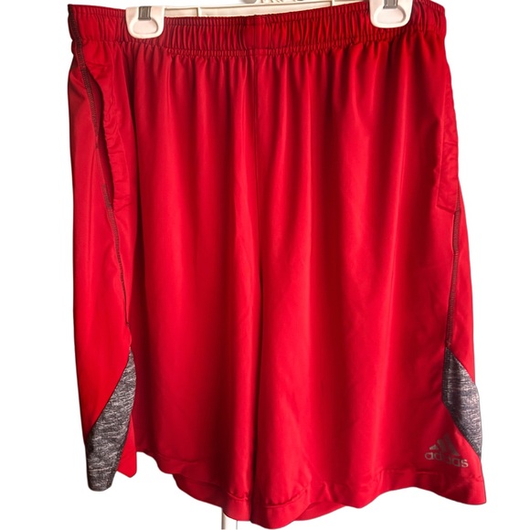 adidas Other - Adidas Red Knee-Length Athletic shorts